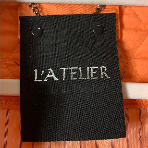 L’Atelier Orange Bomber Jacket - Picture 6 of 6